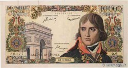 10000 Francs BONAPARTE FRANCE  1956 F.51.02 pr.TTB