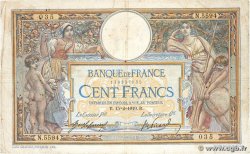 100 Francs LUC OLIVIER MERSON sans LOM FRANCE  1919 F.23.11