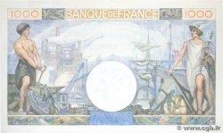 1000 Francs COMMERCE ET INDUSTRIE FRANCIA  1944 F.39.11 AU