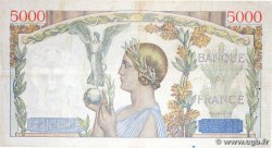 5000 Francs VICTOIRE Impression à plat FRANCE  1939 F.46.03 VF-