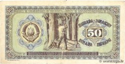 50 Dinara YOUGOSLAVIE  1946 P.064a TB