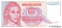 1000000000 Dinara YUGOSLAVIA  1993 P.126 VF