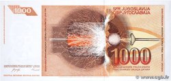 1000 Dinara YUGOSLAVIA  1990 P.107 UNC-