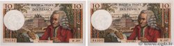 10 Francs VOLTAIRE Lot FRANCE  1966 F.62.23