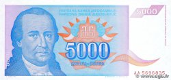 5000 Dinara YOUGOSLAVIE  1994 P.141a NEUF