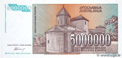 5000000 Dinara YOUGOSLAVIE  1993 P.132 NEUF