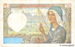 50 Francs JACQUES CŒUR FRANCE  1941 F.19.14 F
