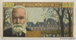 5 Nouveaux Francs VICTOR HUGO Numéro spécial FRANCE  1962 F.56.12 XF