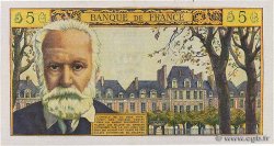 5 Nouveaux Francs VICTOR HUGO FRANCE  1965 F.56.17 AU-