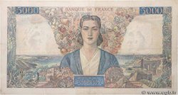 5000 Francs EMPIRE FRANÇAIS FRANCIA  1945 F.47.46 q.BB