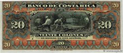 20 Colones Non émis COSTA RICA  1901 PS.175r fST+
