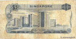 1 Dollar SINGAPORE  1967 P.01d q.MB