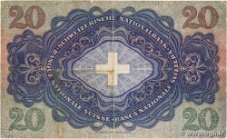 20 Francs SUISSE  1935 P.39e TB