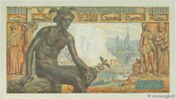 1000 Francs DÉESSE DÉMÉTER FRANCE  1943 F.40.19 TTB+