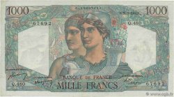 1000 Francs MINERVE ET HERCULE FRANCE  1948 F.41.23 pr.SUP