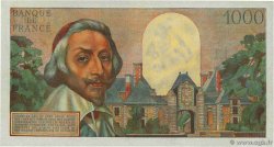 1000 Francs RICHELIEU FRANCE  1955 F.42.12 XF-
