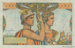 5000 Francs TERRE ET MER Numéro spécial FRANCE  1949 F.48.01 pr.TTB