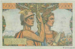 5000 Francs TERRE ET MER FRANCE  1951 F.48.05 TTB