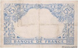 5 Francs BLEU FRANCE  1913 F.02.21 TB+