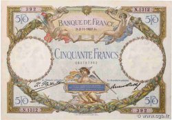 50 Francs LUC OLIVIER MERSON FRANCE  1927 F.15.01