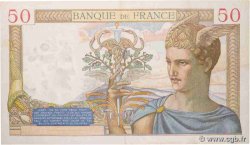 50 Francs CÉRÈS modifié FRANCE  1937 F.18.01 TTB