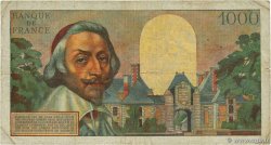 10 NF sur 1000 Francs RICHELIEU FRANKREICH  1957 F.53.01 S