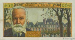 5 Nouveaux Francs VICTOR HUGO FRANKREICH  1959 F.56.03 SS
