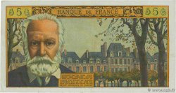 5 Nouveaux Francs VICTOR HUGO FRANCIA  1962 F.56.11 BB