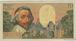 10 Nouveaux Francs RICHELIEU FRANCE  1962 F.57.20 XF-