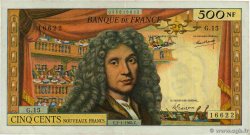 500 Nouveaux Francs MOLIÈRE FRANCE  1964 F.60.06 VF