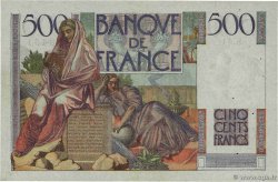 500 Francs CHATEAUBRIAND FRANCE  1945 F.34.03 TB+