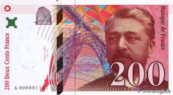 200 Francs EIFFEL Petit numéro FRANCE 1995 F.75.01A