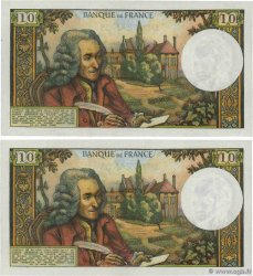 10 Francs VOLTAIRE Lot FRANCE  1970 F.62.42 SPL