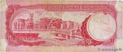 1 Dollar BARBADOS  1973 P.29a F