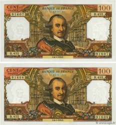 100 Francs CORNEILLE Consécutifs FRANCE  1970 F.65.29