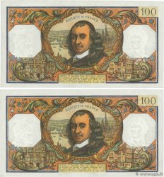 100 Francs CORNEILLE Consécutifs FRANCE  1970 F.65.29 AU