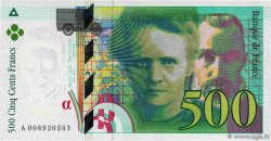 500 Francs PIERRE ET MARIE CURIE FRANCIA  1994 F.76.01 q.FDC