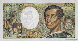 200 Francs MONTESQUIEU FRANCE  1992 F.70.12c SPL+