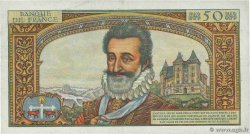 50 Nouveaux Francs HENRI IV FRANCE  1959 F.58.03 TTB