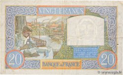 20 Francs TRAVAIL ET SCIENCE FRANCE  1940 F.12.05 F