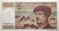 20 Francs DEBUSSY FRANCE  1980 F.66.01A5