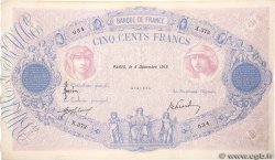 500 Francs BLEU ET ROSE FRANCE  1913 F.30.21
