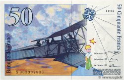 50 Francs SAINT-EXUPÉRY FRANCE  1992 F.72.01aN SPL+