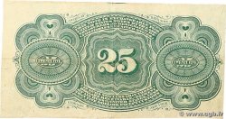 25 Cents UNITED STATES OF AMERICA  1863 P.118a VF+