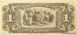 1 Boliviano Non émis BOLIVIA  1894 PS.231 AU+