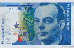 50 Francs SAINT-EXUPÉRY Épreuve FRANCE  1984 NE.1989 NEUF