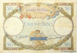 50 Francs LUC OLIVIER MERSON FRANCE  1929 F.15.03
