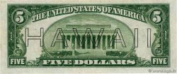 5 Dollars HAWAII  1934 P.37a SPL