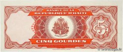 5 Gourdes HAÏTI  1989 P.255a NEUF