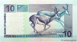 10 Namibia Dollars NAMIBIA  2001 P.04bA UNC